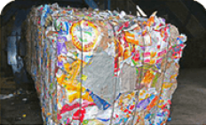 Tri 09. Centre de Tri et des emballages en Ariège. Mise en balle